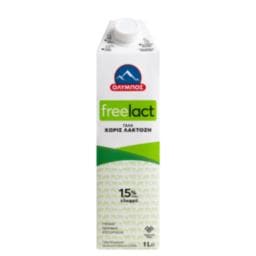 ΟΛΥΜΠΟΣ | FREELACT | Milk High Pasteurization Lactose Free 1.5% Fat 1lt