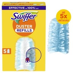SWIFFER | Πανάκια Καθαρισμού Duster Ανταλλακτικά 5 Τεμάχια