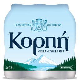 ΚΟΡΠΗ | Νερό Φυσικό Μεταλλικό 6x500ml