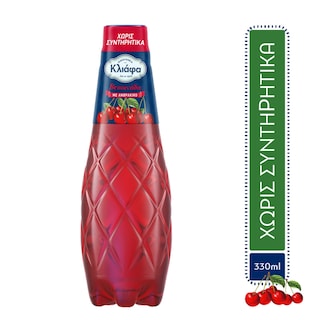 ΚΛΙΑΦΑ | Sour Cherry Drink Bottle 330ml