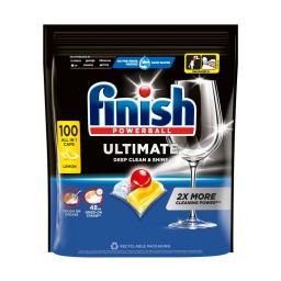 FINISH | Κάψουλες Πλυντηρίου Πιάτων Ultimate Allin1 Lemon 100 Τεμάχια