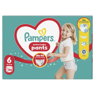 PAMPERS | Πάνες Βρακάκι Pants Νο6 84 Τεμάχια