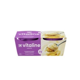 VITALINE | Επιδόρπιο Γιαουρτιού Lemon Pie 2x150g