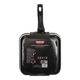 NEOFLAM | NEOFLAM GRILL PAN 24CM BLACK RED