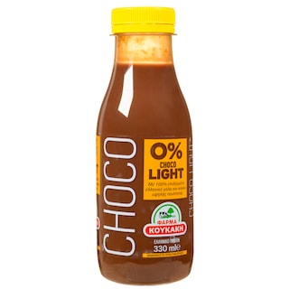 ΦΑΡΜΑ ΚΟΥΚΑΚΗ | Γάλα Σοκολατούχο Choco Light 0% 330ml