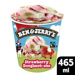 BEN & JERRY'S | Παγωτό Strawberry Doughnut 393g