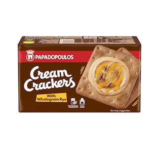 CREAM CRACKERS | Κράκερς Σίκαλης 175g