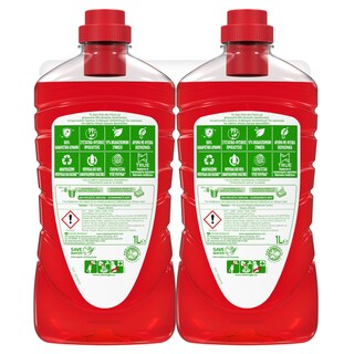 AJAX | Υγρό Καθαρισμού Fete Des Fleurs Αγριολούλουδα 1lt 1+1 Δώρο