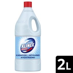KLINEX | ADVANCE | ΑΠΟΡΡΥΠΑΝΤΙΚΟ ΡΟΥΧΩΝ ΠΛΥΝΤΗΡΙΟΥ ΜΕ ΧΛΩΡΙΟ Χλωρίνη Advance 2lt