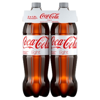 COCA COLA | LIGHT | Αναψυκτικό Cola Light Φιάλη 2x1,5lt