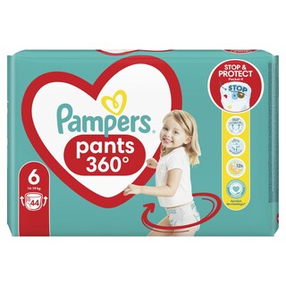 PAMPERS | Πάνες Βρακάκι Μωρού Pants Νο6 44 Τεμάχια