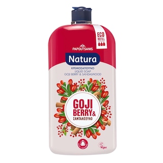 NATURA | Κρεμοσάπουνο Goji Berry Σανταλόξυλο Ανταλλακτικό 900ml