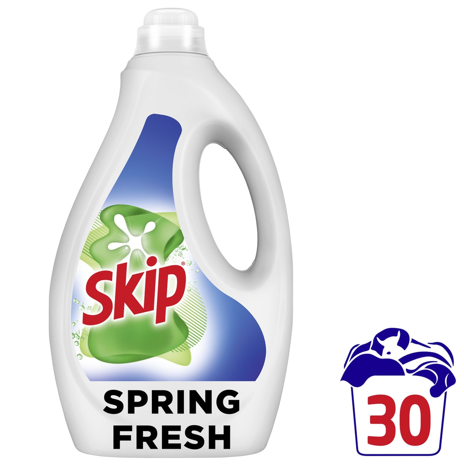 SKIP Yγρό Πλυντηρίου Ρούχων Spring Fresh 30 Μεζούρες