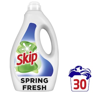 SKIP | Yγρό Πλυντηρίου Ρούχων Spring Fresh 30 Μεζούρες