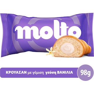 MOLTO | Κρουασάν Βανίλια 98g