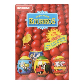 KOURIKOS | Βαφή Αυγών Κόκκινη 1 Τεμάχιο