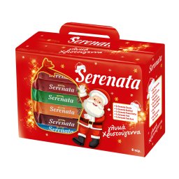 SERENATA | Γκοφρέτες Christmas Pack 192g