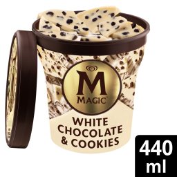 MAGIC | Παγωτό White Chocolate & Cookies 305g