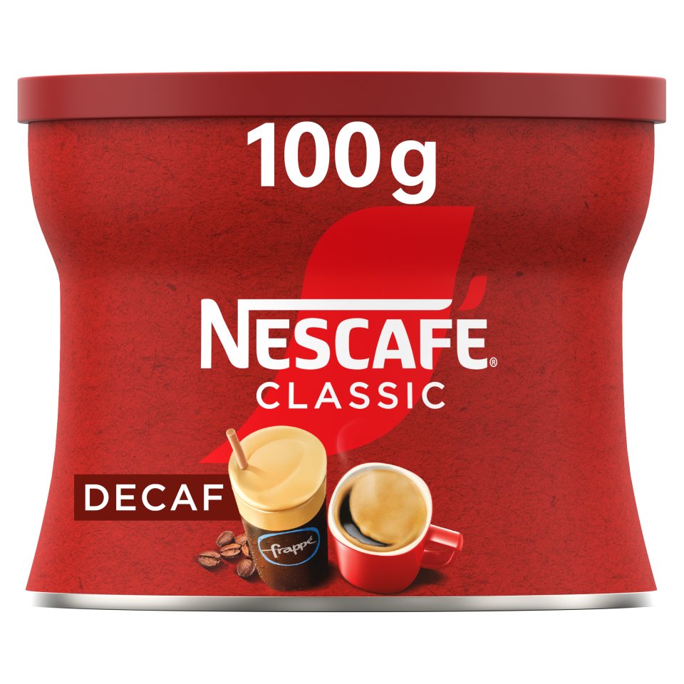 NESCAFE Στιγμιαίος Καφές Decaf 100gr