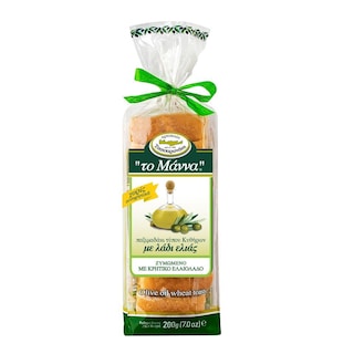 ΜΑΝΝΑ | Olive Oil Rusks Wheat 200g