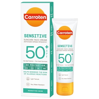 CARROTEN | Αντηλιακό Προσώπου Κρέμα Sensitive SPF50+ 50ml