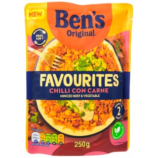 BEN'S | Ρύζι Favourites Chilli Con Carne 250g