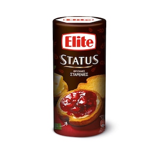 ELITE | Φρυγανιές Status Σταρένιες 125g