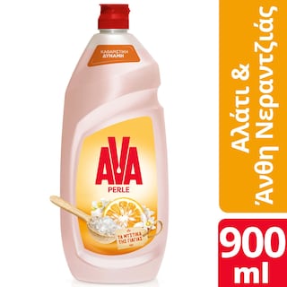 AVA | Υγρό Πιάτων Αλάτι & Άνθη Νεραντζιάς 900ml