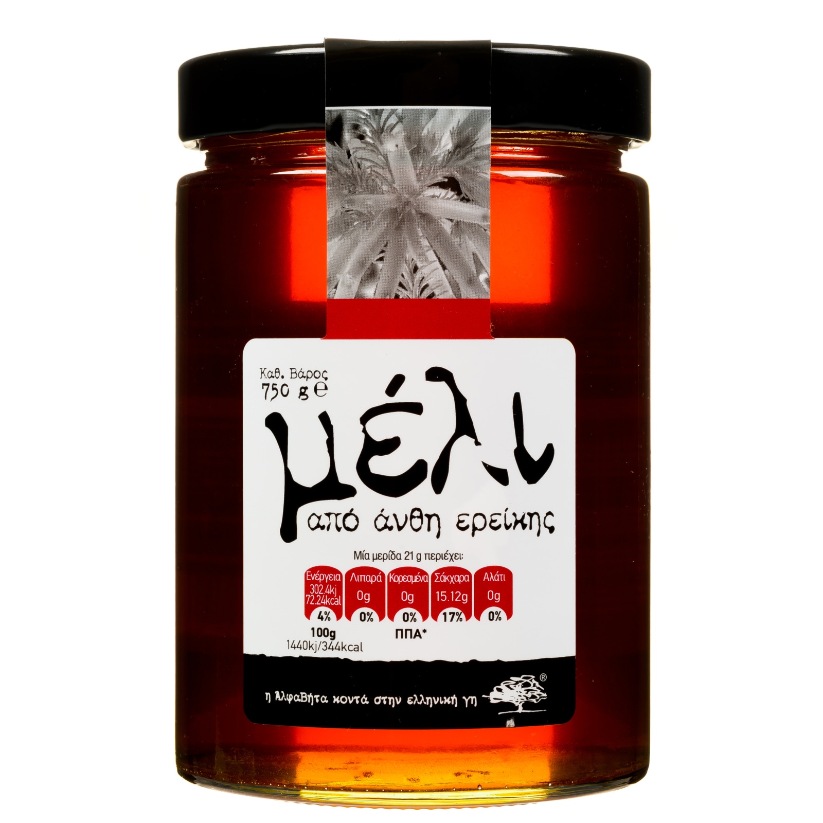 ΑΒ ΚΟΝΤΑ ΣΤΗΝ ΕΛΛΗΝΙΚΗ ΓΗ Μέλι Ερείκης 750g