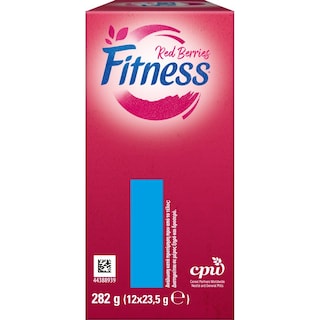 FITNESS | Μπάρες Δημητριακών Red Berries 12x23.5g