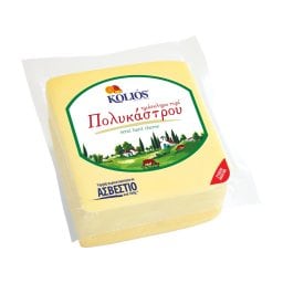 ΚΟΛΙΟΣ | Ημίσκληρο Τυρί Πολυκάστρου 370g