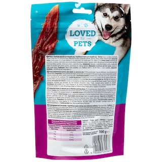 LOVED BY PETS | Σνακ Σκύλων Πάπια 100g