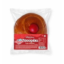 ΑΛΙΜΠΙΝΙΣΗΣ | Πασχαλινό Τσουρέκι με Αυγό 450g