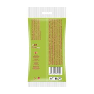 BIC | Ξυραφάκια Pure 3 Lady 6 Τεμάχια