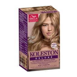 KOLESTON | Βαφή Μαλλιών 7/0 Φυσικό Ξανθό Deluxe Kit 1 Τεμάχιο