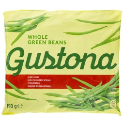 GUSTONA | Φασολάκια Πράσινα Ολόκληρα Κατεψυγμένα 450g