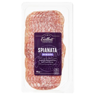 EXCELLENT | Σαλάμι Spianata Romana Φέτες 80g