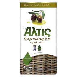 ΑΛΤΙΣ | Ελαιόλαδο Εξαιρετικό Παρθένο Παραδοσιακό 4lt