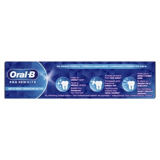 ORAL B | Οδοντόκρεμα 3D White Arctic Fresh 75ml