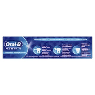 ORAL B | Οδοντόκρεμα 3D White Arctic Fresh 75ml