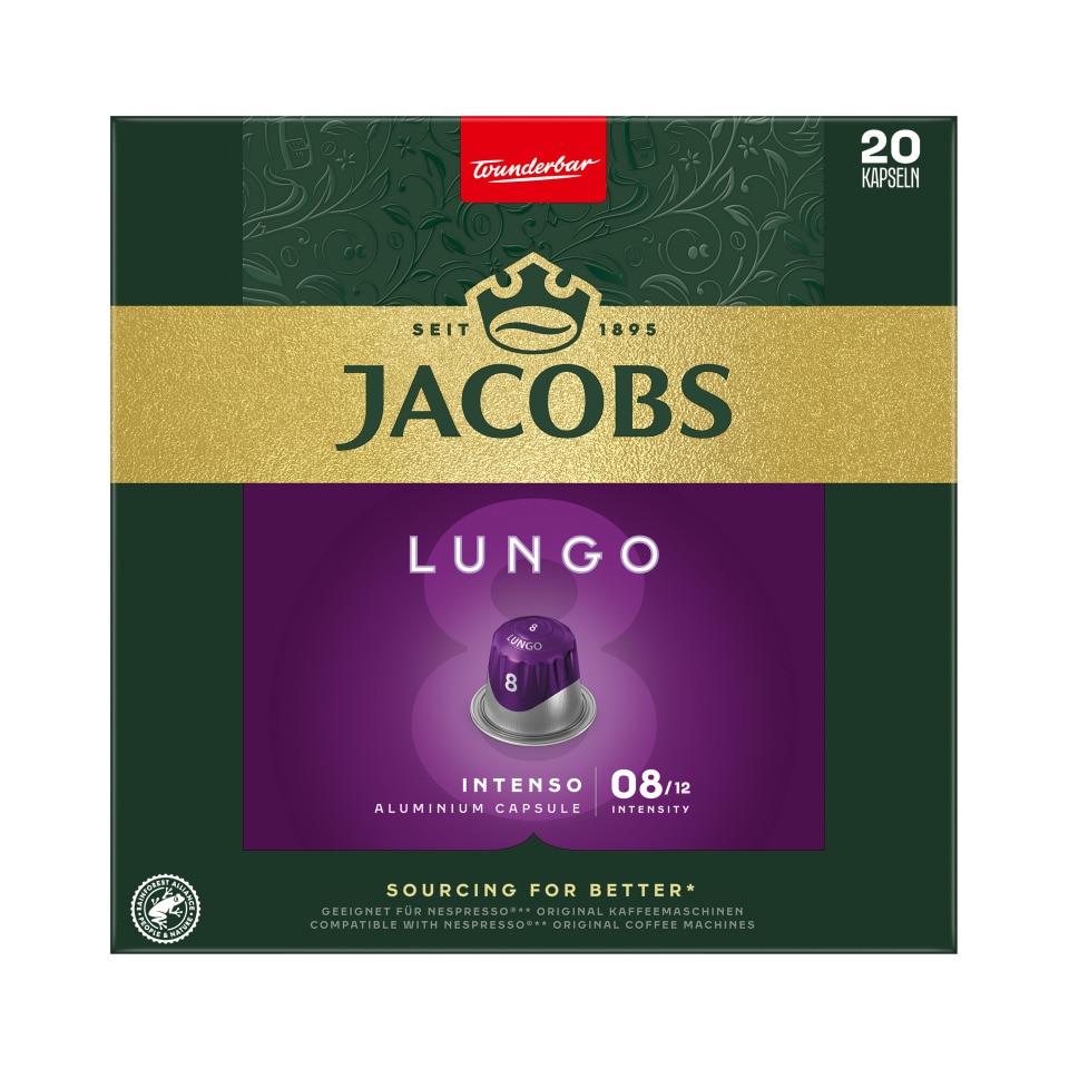 JACOBS Κάψουλες Καφέ Espresso Lungo Intenso 20x5.2g