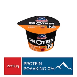 ΟΛΥΜΠΟΣ | Επιδόρπιο Γιαουρτιού Protein 0% Ροδάκινο 200g