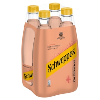 SCHWEPPES | Soda Bottle 4x500ml
