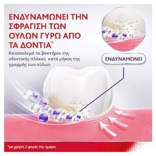 PARODONTAX | Στοματικό Διάλυμα Gum Strengthen Protect Icy Mint 500ml