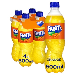FANTA | Πορτοκαλάδα Φιάλη 4x500ml