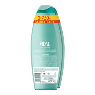 VIDAL | Αφρόλουτρο White Musk 2x750ml