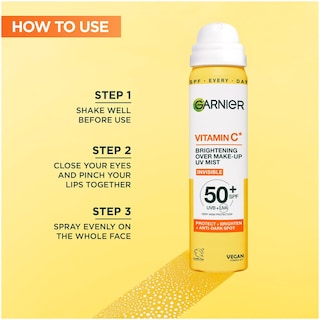 GARNIER | Over Make Up UV Mist Vitamin C SPF50+ 75ml