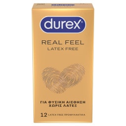 DUREX | Προφυλακτικά Real Feel 12 Τεμάχια