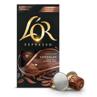 LOR | Κάψουλες Καφέ Espresso Σοκολάτα 10x5.2g