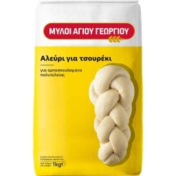 ΜΥΛΟΙ ΑΓΙΟΥ ΓΕΩΡΓΙΟΥ | Αλεύρι Τσουρεκιού 1 Kg